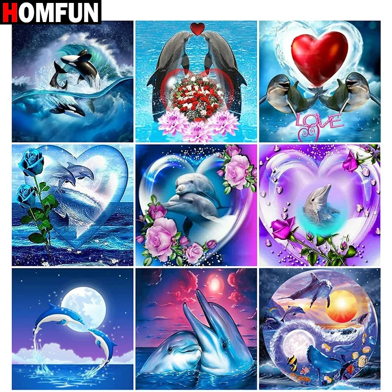 Алмазная 5d картина HOMFUN «Дельфин», вышивка крестиком, квадратная, круглая, ручная работа, стразы
Алмазная 5d картина HOMFUN «Дельфин», вышивка крестиком, квадратная, круглая, ручная работа, стразы