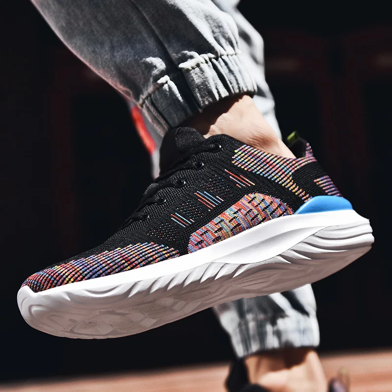 Zapatos Casuales Black Sneakers Breathable Casual Shoes Espadrilles Men Comfortable Men's White Solid Fashion Knitting
Zapatos Casuales Black Sneakers Breathable Casual Shoes Espadrilles Men Comfortable Men's White Solid Fashion Knitting