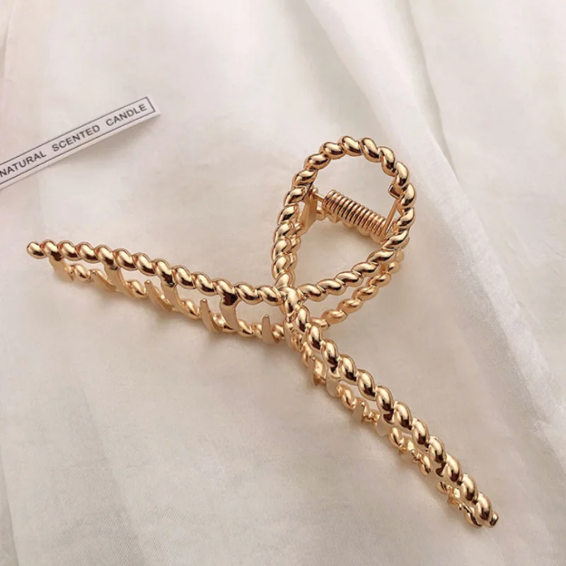 Woman Metal Hair Claws Hair Accessories Chic Barrettes Hairclips Hairpins Ladies Hairgrip Headwear Girls Ornaments Crab
Woman Metal Hair Claws Hair Accessories Chic Barrettes Hairclips Hairpins Ladies Hairgrip Headwear Girls Ornaments Crab