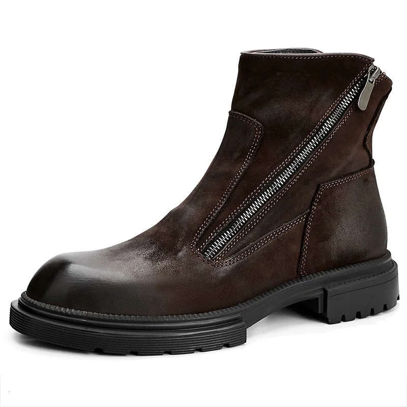 Fashion Men Chelsea Boots Casual Shoes Designer Shoes Mens Genuine Leather Cowhide Autumn Winter Ankle Boots Combat Boots Mens
Fashion Men Chelsea Boots Casual Shoes Designer Shoes Mens Genuine Leather Cowhide Autumn Winter Ankle Boots Combat Boots Mens
