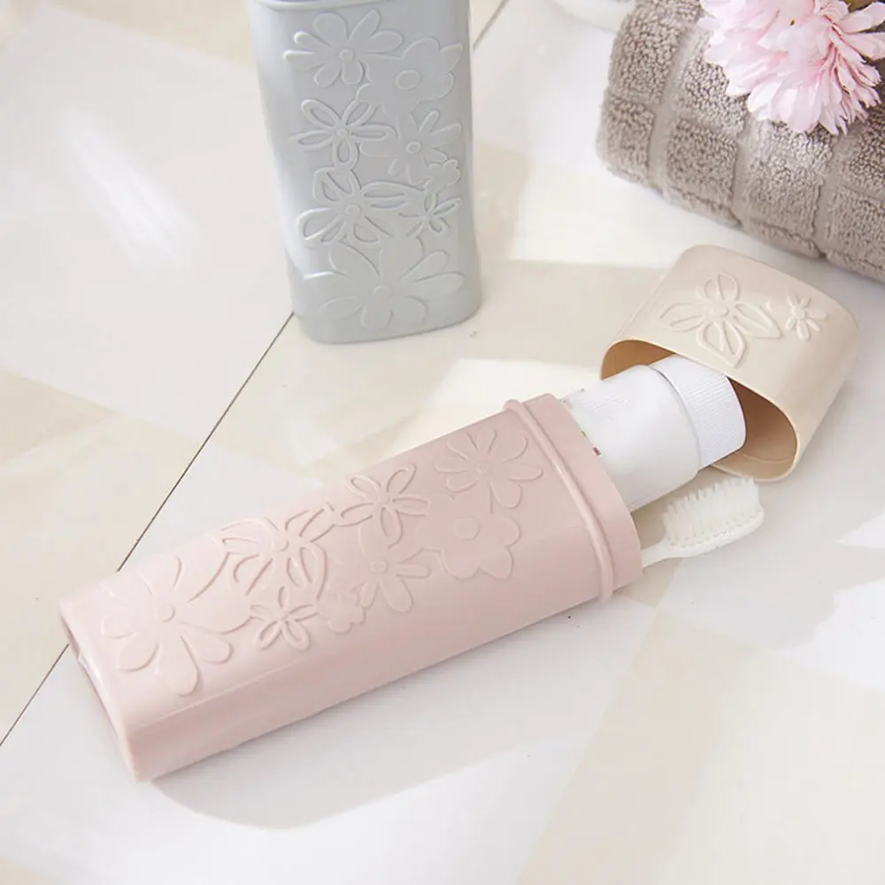 Коробка для хранения зубной пасты с резным цветком, держатель для зубной щетки, футляр для зубной щетки, Товары для ванной комнаты 
Коробка для хранения зубной пасты с резным цветком, держатель для зубной щетки, футляр для зубной щетки, Товары для ванной комнаты