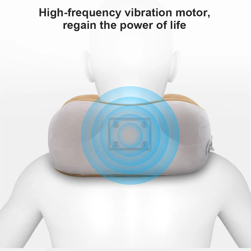 USB Heating Neck Massager Vibration Massage Heating Relieve Fatigue Cervical Spine Pain Soothing Massage Relaxation Therapy
USB Heating Neck Massager Vibration Massage Heating Relieve Fatigue Cervical Spine Pain Soothing Massage Relaxation Therapy