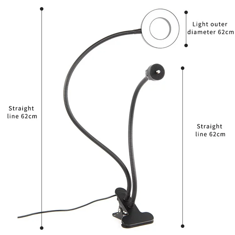 Ring Light Selfie Lights LED Ring Lamp 360 Photographic Lighting Webcam Phone Holder Stand For Tik Tok Youtube Live Stream
Ring Light Selfie Lights LED Ring Lamp 360 Photographic Lighting Webcam Phone Holder Stand For Tik Tok Youtube Live Stream