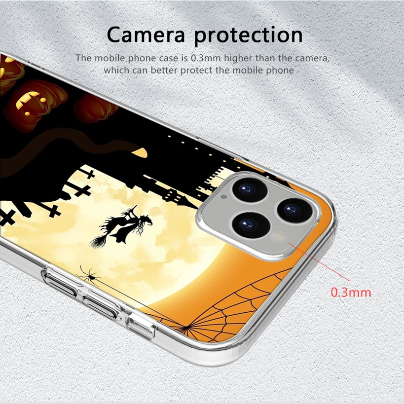 Cute Halloween Funda Case for Iphone 12 Case for IPhone 12 11 Pro XR 7 X XS Max Mini 8 6 6S Plus 5 5S SE 2020 Silicone Coque TPU
Cute Halloween Funda Case for Iphone 12 Case for IPhone 12 11 Pro XR 7 X XS Max Mini 8 6 6S Plus 5 5S SE 2020 Silicone Coque TPU