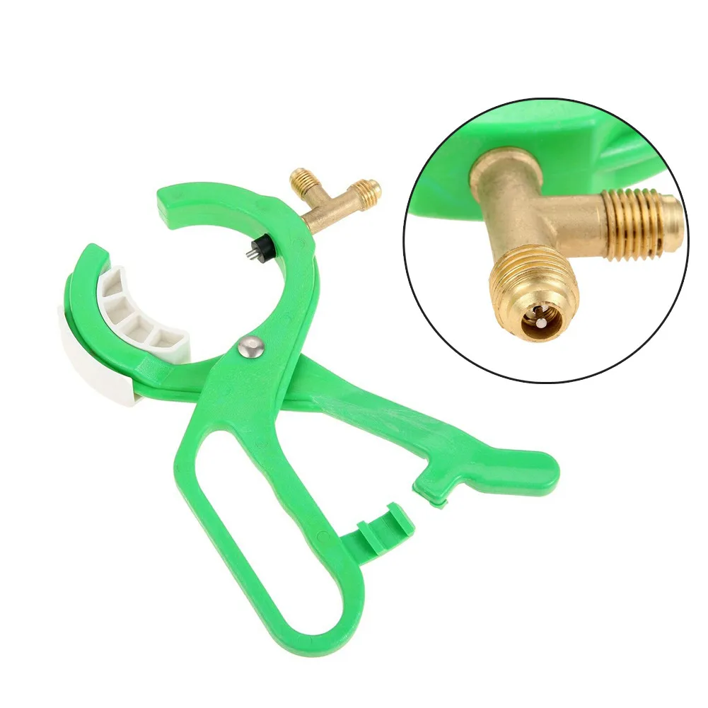 3-in-1 Side Mounted Tapable Valve Suitable For R134A R12 Car AC Refrigerant Manifold System 5.1*8 Inches Valve Parts
3-in-1 Side Mounted Tapable Valve Suitable For R134A R12 Car AC Refrigerant Manifold System 5.1*8 Inches Valve Parts