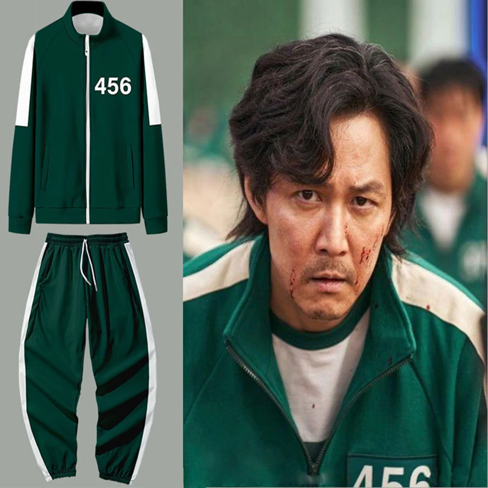 Squid Game Jacket Men's Jackets Autumn Sweater Squid Game Netflix Squid Game Coat Squid Game Costume
Squid Game Jacket Men's Jackets Autumn Sweater Squid Game Netflix Squid Game Coat Squid Game Costume
