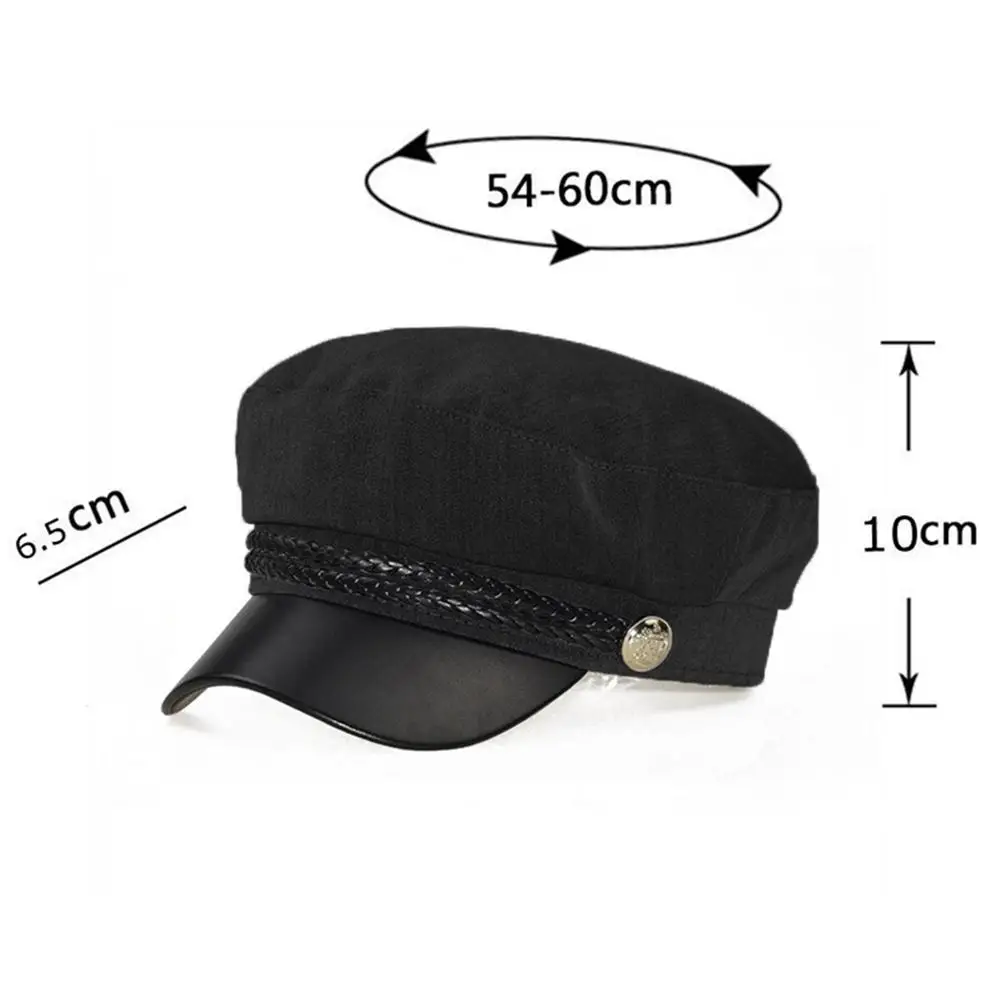 Women Navy Hat European Style Wild Beret Octagonal Cap British Fashion Black Vintage Girls Warm Sunscreen Walking Tour Cap
Women Navy Hat European Style Wild Beret Octagonal Cap British Fashion Black Vintage Girls Warm Sunscreen Walking Tour Cap