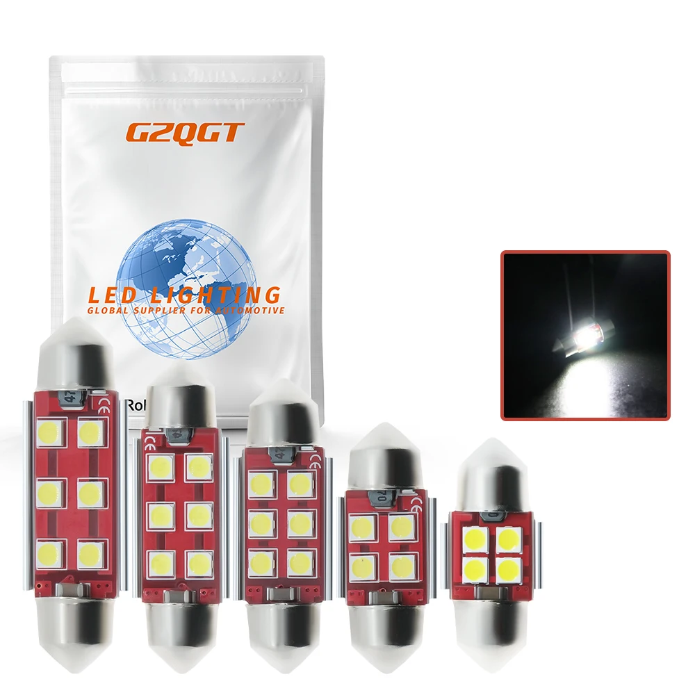 10x Canbus C5W LED Festoon 28mm31mm/36mm/41mm 3030 SMD Car Interior lights Dome Reading License Plate Lights 12V 6000K White
10x Canbus C5W LED Festoon 28mm31mm/36mm/41mm 3030 SMD Car Interior lights Dome Reading License Plate Lights 12V 6000K White