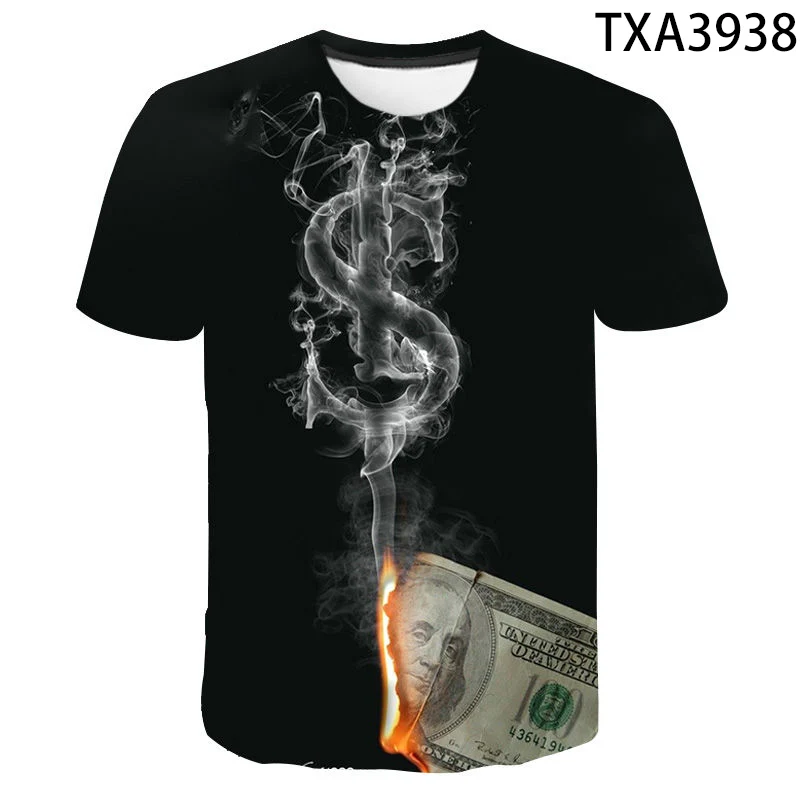3D Summer Printed T Shirts Smoke Casual Men Women Children Fashion Streetwear Short Sleeve Boy Girl Kids Short Sleeve Cool Tops
3D Summer Printed T Shirts Smoke Casual Men Women Children Fashion Streetwear Short Sleeve Boy Girl Kids Short Sleeve Cool Tops