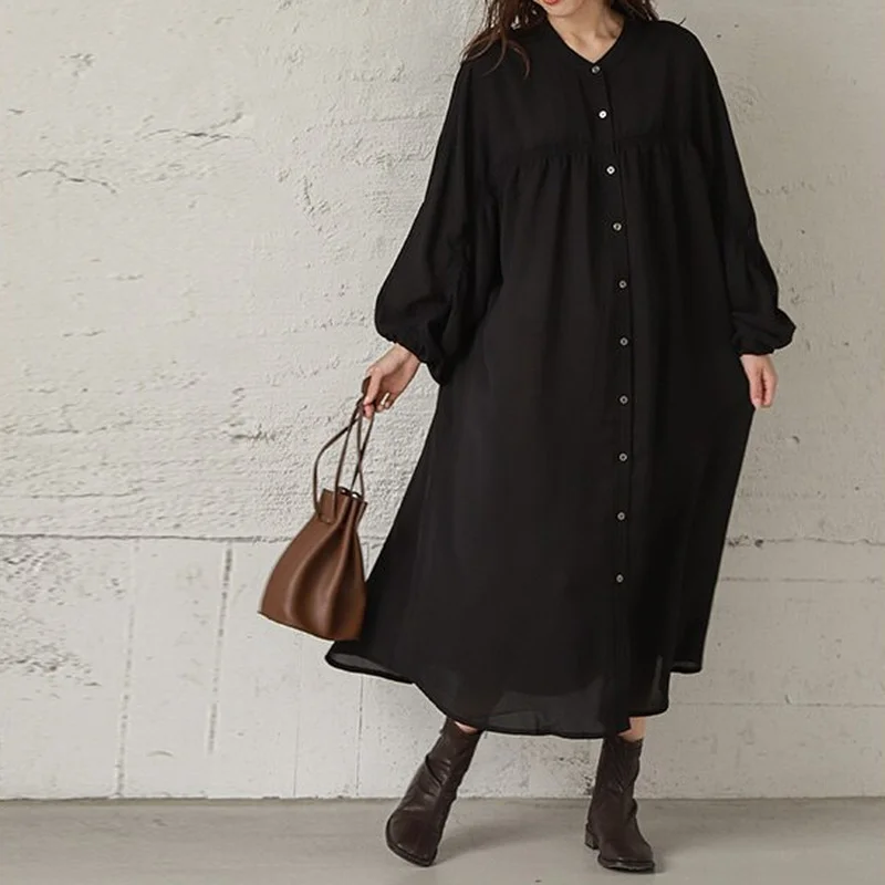 Spring Fall New 2021 Women Shirt Jacket Dress Ladies Loose Long Sleeve Button Up Cardigan Blouse Casual Streetwear
Spring Fall New 2021 Women Shirt Jacket Dress Ladies Loose Long Sleeve Button Up Cardigan Blouse Casual Streetwear