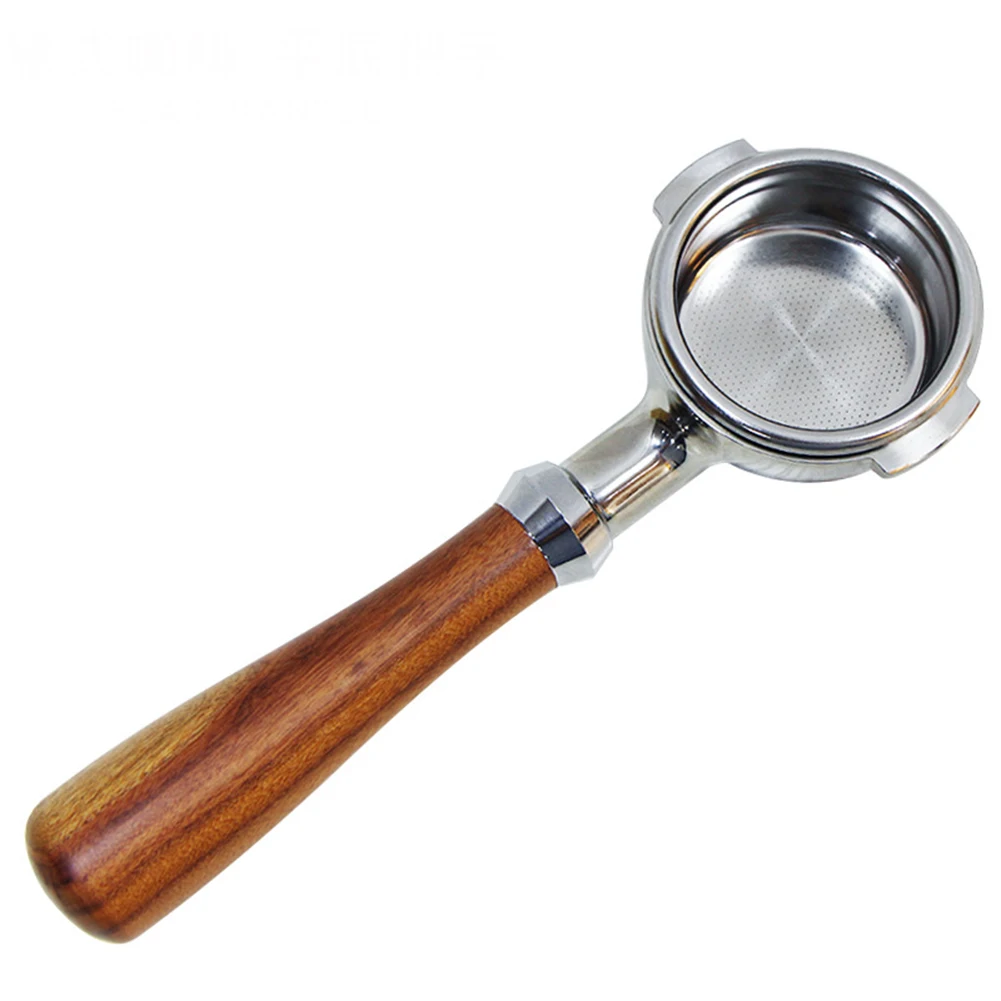 51/54/58mm Stainless Steel Portafilter Espresso Coffee Make Wooden Handle Filter Coffee Machine Accessories Coffee Filtering
51/54/58mm Stainless Steel Portafilter Espresso Coffee Make Wooden Handle Filter Coffee Machine Accessories Coffee Filtering