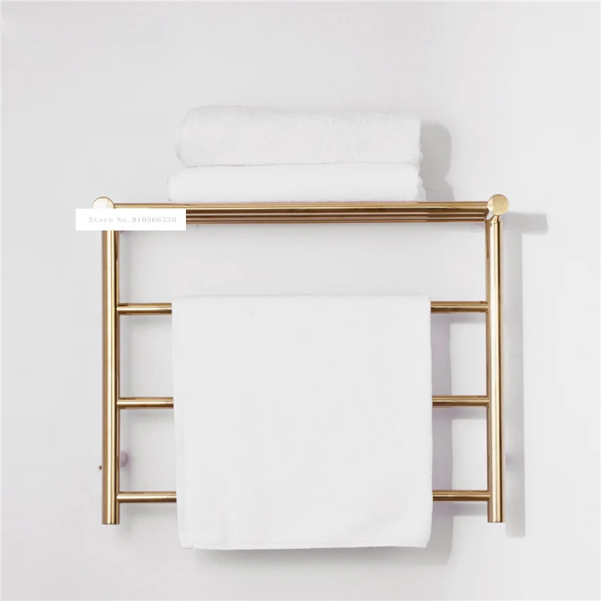 304 Stainless Steel Towel Titanium Gold Warmer Bathroom Toilet Heated Towel Rail Wall Mounted Electric Heating Towel Drying Rack
304 Stainless Steel Towel Titanium Gold Warmer Bathroom Toilet Heated Towel Rail Wall Mounted Electric Heating Towel Drying Rack
