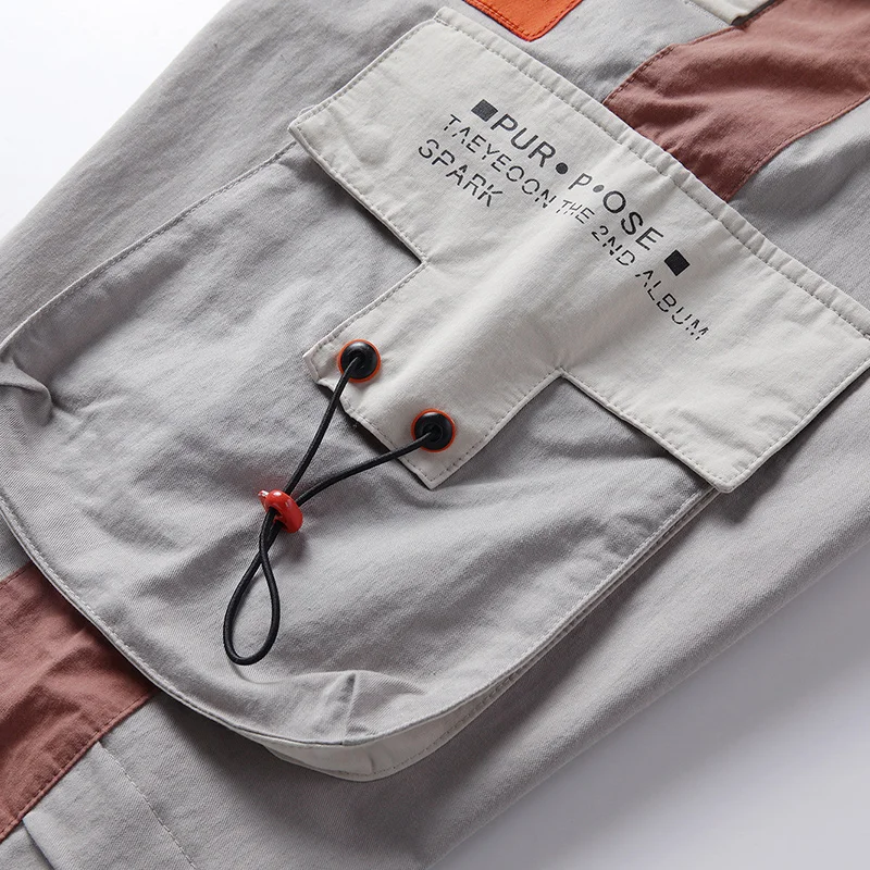 SFABL Fashion Ribbons Cargo Pants Men Joggers Pants High Street 2020 Fashion Elastic Waist Big Pocket Mens Casual Trousers Brand
SFABL Fashion Ribbons Cargo Pants Men Joggers Pants High Street 2020 Fashion Elastic Waist Big Pocket Mens Casual Trousers Brand
