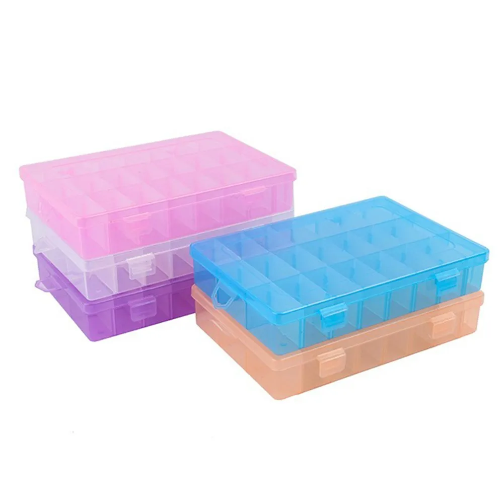 24 Compartments Plastic Jewelry Storage Box Pill Cases Drop Resistant Parts Box Grids Storage Box For Gadgets
24 Compartments Plastic Jewelry Storage Box Pill Cases Drop Resistant Parts Box Grids Storage Box For Gadgets