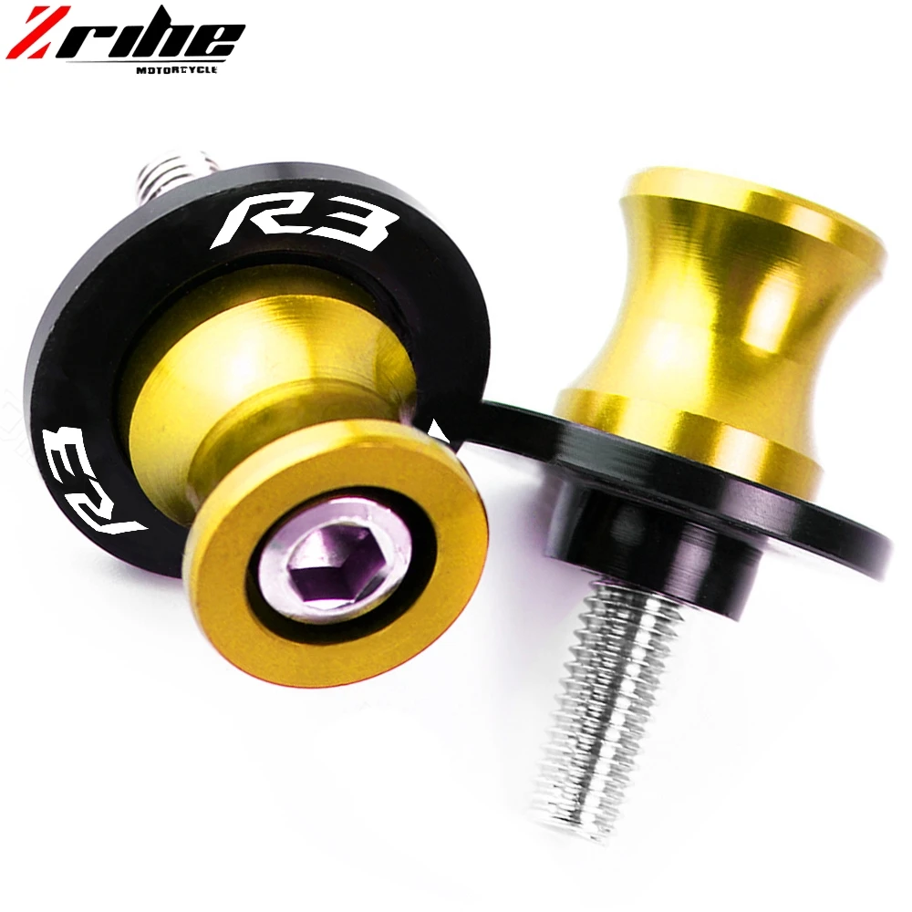 For YAMAHA R3 YZF R3 YZF-R3 MT-03 YZFR3 2015 2016 2017 2018 2019 6MM Motorcycle accessories Swingarm Spools slider stand screws
For YAMAHA R3 YZF R3 YZF-R3 MT-03 YZFR3 2015 2016 2017 2018 2019 6MM Motorcycle accessories Swingarm Spools slider stand screws