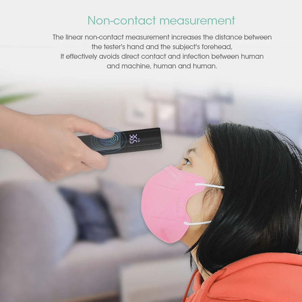 Non Contact thermometer Household Infrared Forehead Thermometer Digital Lcd Body Measurement With Alarm English Japan Version 
Non Contact thermometer Household Infrared Forehead Thermometer Digital Lcd Body Measurement With Alarm English Japan Version