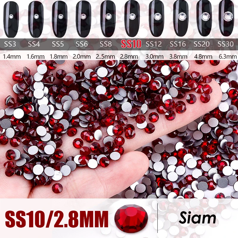 1440pcs/pack SS10 2.8mm Multi Colors Flatback Crystal Glass Diamond Nail Art Rhinestones Jewel Charms Manicure Phone Glitter DIY
1440pcs/pack SS10 2.8mm Multi Colors Flatback Crystal Glass Diamond Nail Art Rhinestones Jewel Charms Manicure Phone Glitter DIY