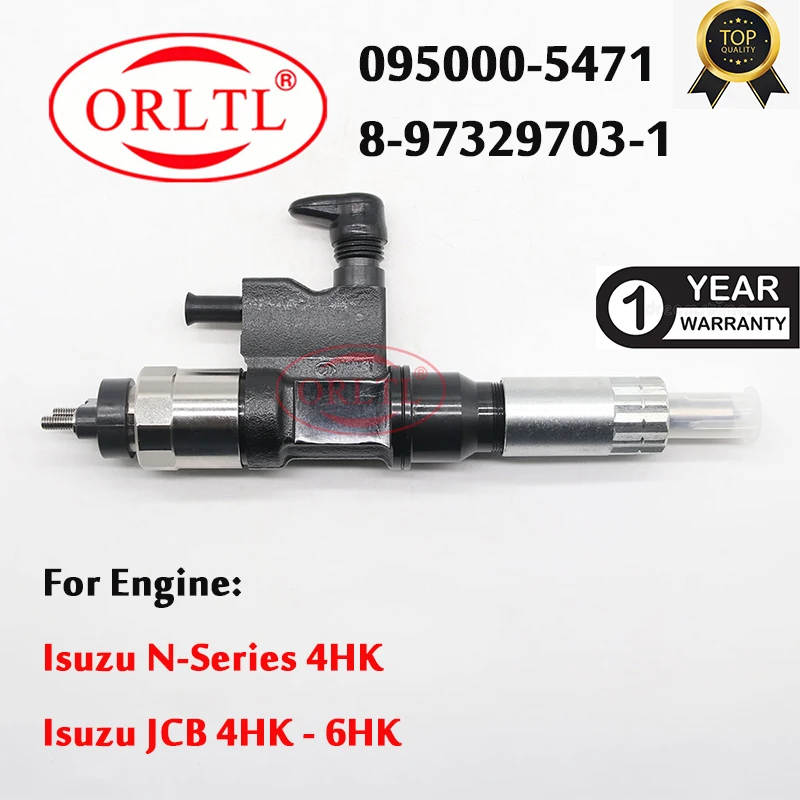 

095000-5471 Fuel Injector 970950-0547 Auto Diesel DLLA158P1096 Nozzle 8-97329703-# for Denso Isuzu 6HK1 4HK1 N-Series 5.2