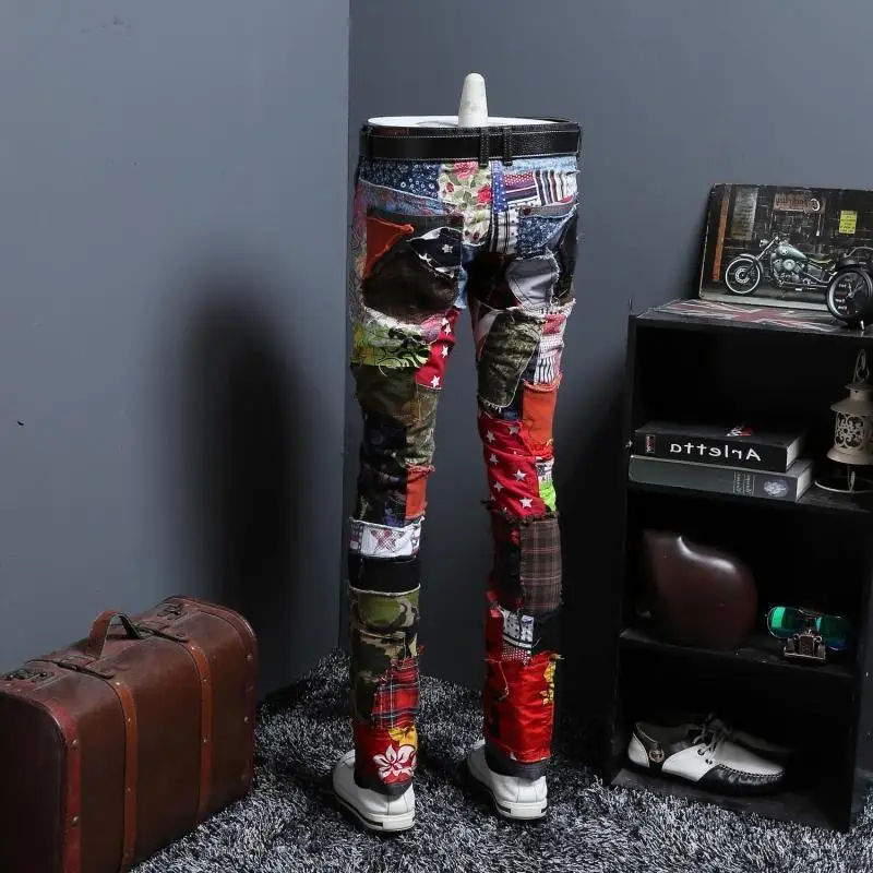 Autumn Split Joint Personality Leisure Time Jeans Male Beggar Long Pants Trend Directly Canister Self-cultivation Youth
Autumn Split Joint Personality Leisure Time Jeans Male Beggar Long Pants Trend Directly Canister Self-cultivation Youth