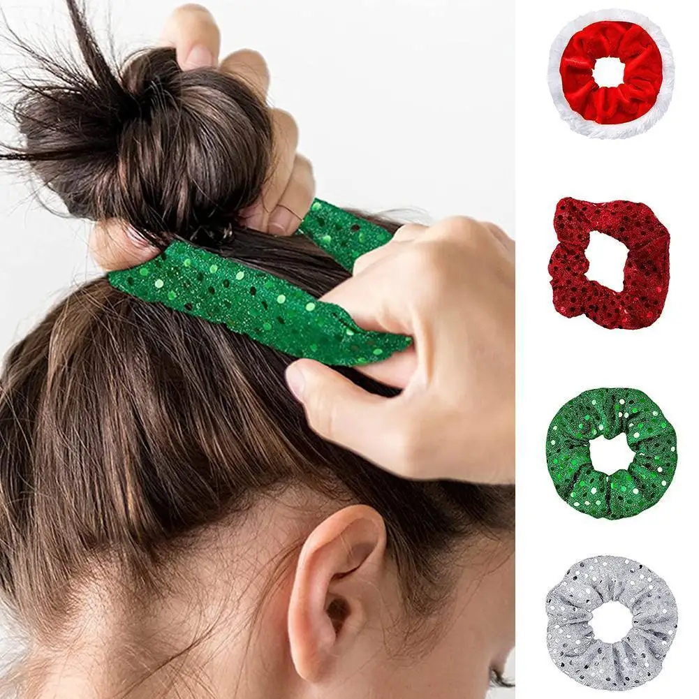 Christmas Hair Tie Flip Sequin Hair Accessories Bundle Hair Large Intestine Hair Tie Children's Hair Tie Christmas Gift
Christmas Hair Tie Flip Sequin Hair Accessories Bundle Hair Large Intestine Hair Tie Children's Hair Tie Christmas Gift