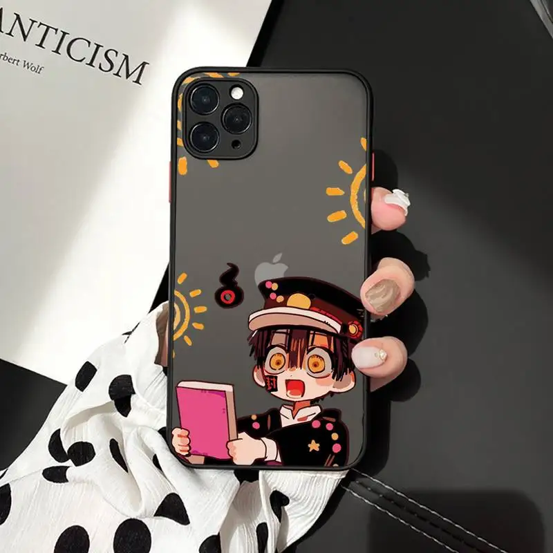 Japan Toilet Bound Hanako Kun Phone Case For iphone 12 11 7 8 plus mini x xs xr pro max matte transparent cover
Japan Toilet Bound Hanako Kun Phone Case For iphone 12 11 7 8 plus mini x xs xr pro max matte transparent cover