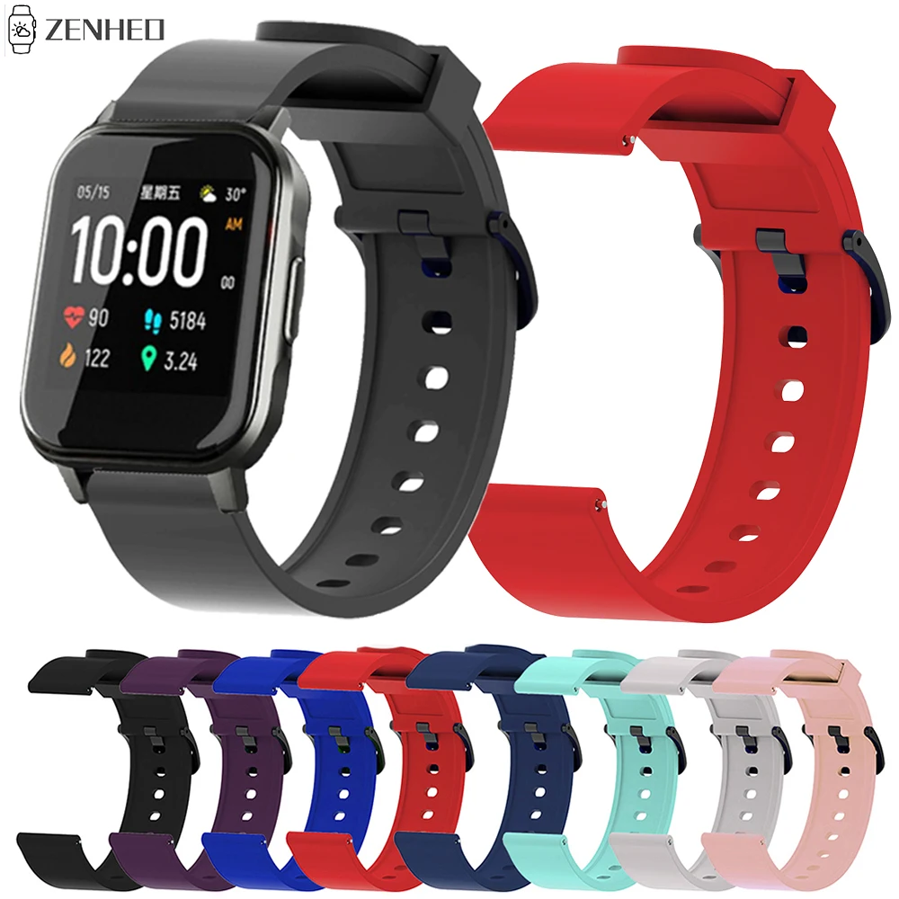 For Xiaomi Haylou LS02 Silicone Watchband Strap Replacement 20mm Watch Band For Huami Amazfit Bip/GTS2
For Xiaomi Haylou LS02 Silicone Watchband Strap Replacement 20mm Watch Band For Huami Amazfit Bip/GTS2