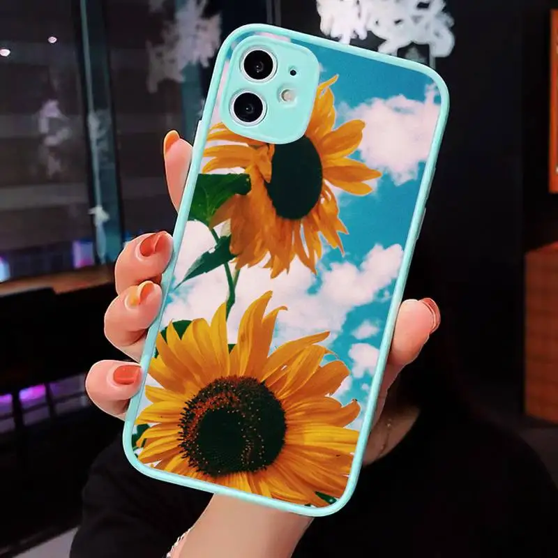 daisy yellow sunflower flower Phone Case Matte transparent For blue iPhone 12 Mini 11 Pro XR XS Max 7 8 Plus X Back Cover 
daisy yellow sunflower flower Phone Case Matte transparent For blue iPhone 12 Mini 11 Pro XR XS Max 7 8 Plus X Back Cover