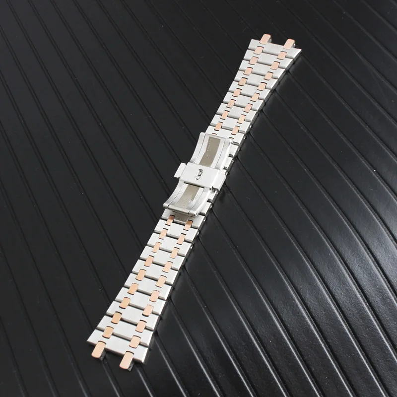 26mm Men Watchband Bracelet Solid Link Wrist Band Strap Stainless Steel Luxry Replacement For AP Watch + 2 Spring Bars
26mm Men Watchband Bracelet Solid Link Wrist Band Strap Stainless Steel Luxry Replacement For AP Watch + 2 Spring Bars