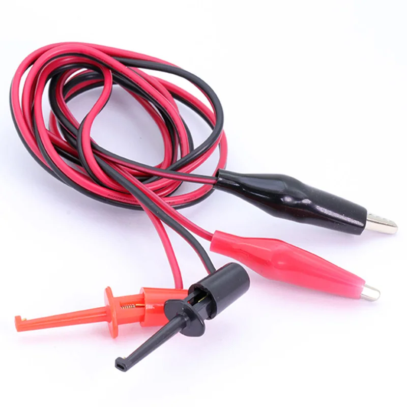 50pcs 100cm/39.37" Length, Alligator Wire Clip, Crocodile Cable Clamp for Electrical Testing
50pcs 100cm/39.37" Length, Alligator Wire Clip, Crocodile Cable Clamp for Electrical Testing