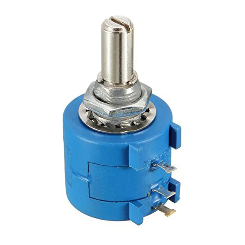 Professional 10K Ohm 3590S-2-103L 3905S Rotary Wirewound Precision Potentiometer Switch Pot 10 Turns Adjustable Resistor Tools
Professional 10K Ohm 3590S-2-103L 3905S Rotary Wirewound Precision Potentiometer Switch Pot 10 Turns Adjustable Resistor Tools