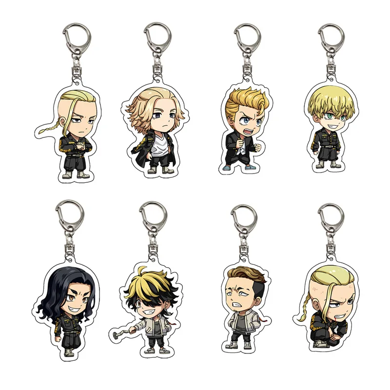 Anime Tokyo Avengers Backpack Pendant Keychain Transparent Acrylic Cartoon Fans Teens Key Chain Ring Accessory Hanagaki Budo
Anime Tokyo Avengers Backpack Pendant Keychain Transparent Acrylic Cartoon Fans Teens Key Chain Ring Accessory Hanagaki Budo