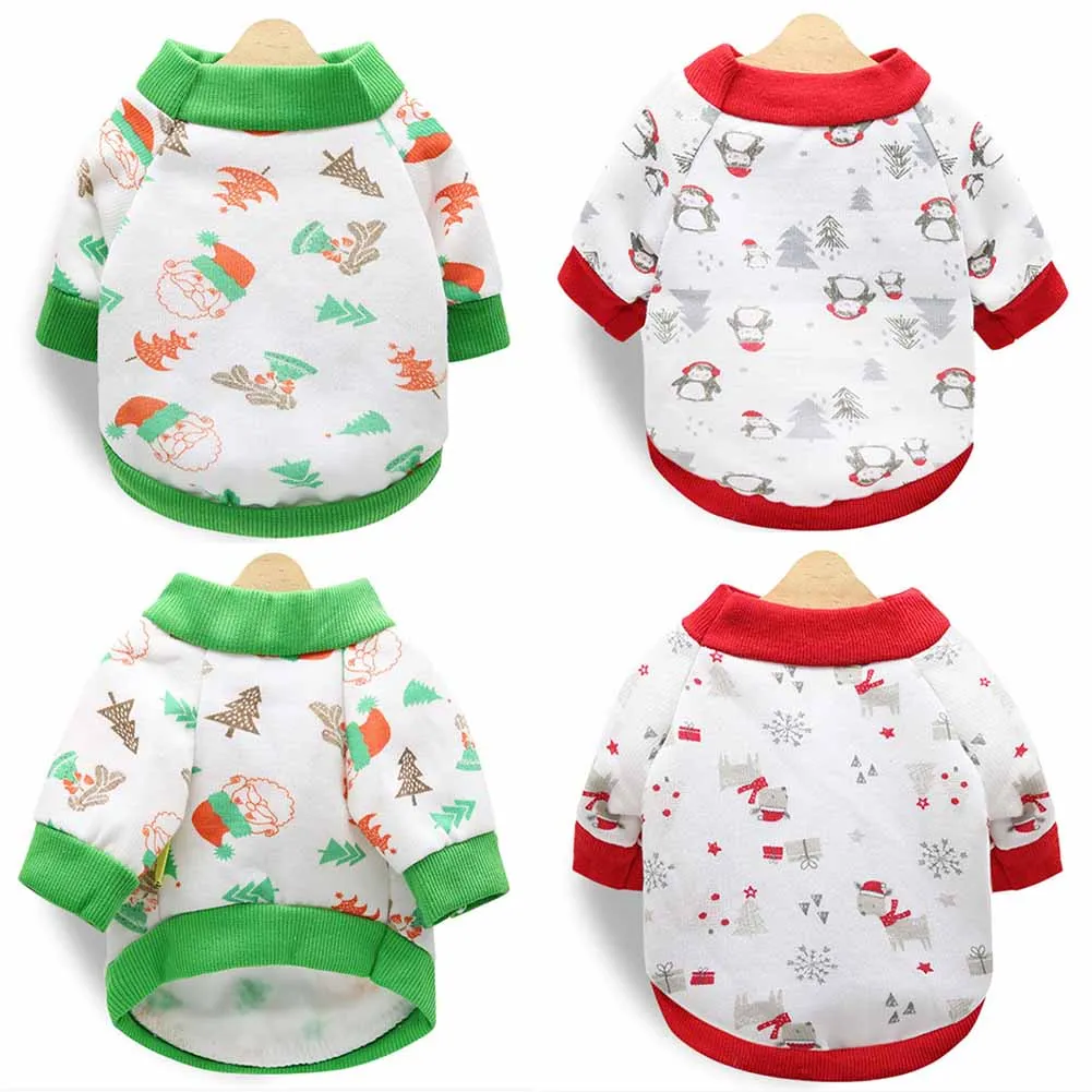 Pet Supplies Christmas Clothing Winter Fashion Pretty Print Snowman Elk Christmas Tree Fleece Sweater Long Sleeve T-shirt
Pet Supplies Christmas Clothing Winter Fashion Pretty Print Snowman Elk Christmas Tree Fleece Sweater Long Sleeve T-shirt