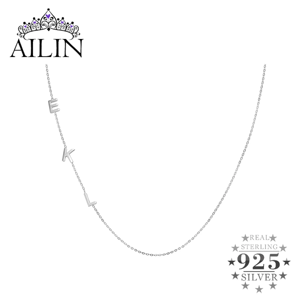 AILIN оптовая продажа персонализированные Асимметричные буквы чокер инициальное сердце серебряное ожерелье Женские Ювелирные изделия Аксес... 
AILIN оптовая продажа персонализированные Асимметричные буквы чокер инициальное сердце серебряное ожерелье Женские Ювелирные изделия Аксес...