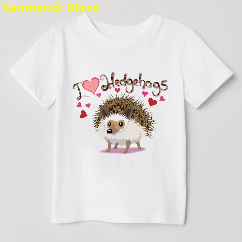 I Love Hedgehog Graphic Print Tshirt Girls/Boys Kids Clothes Summer Unisex T Shirt Children Clothing T-Shirt Streetwear Tops
I Love Hedgehog Graphic Print Tshirt Girls/Boys Kids Clothes Summer Unisex T Shirt Children Clothing T-Shirt Streetwear Tops