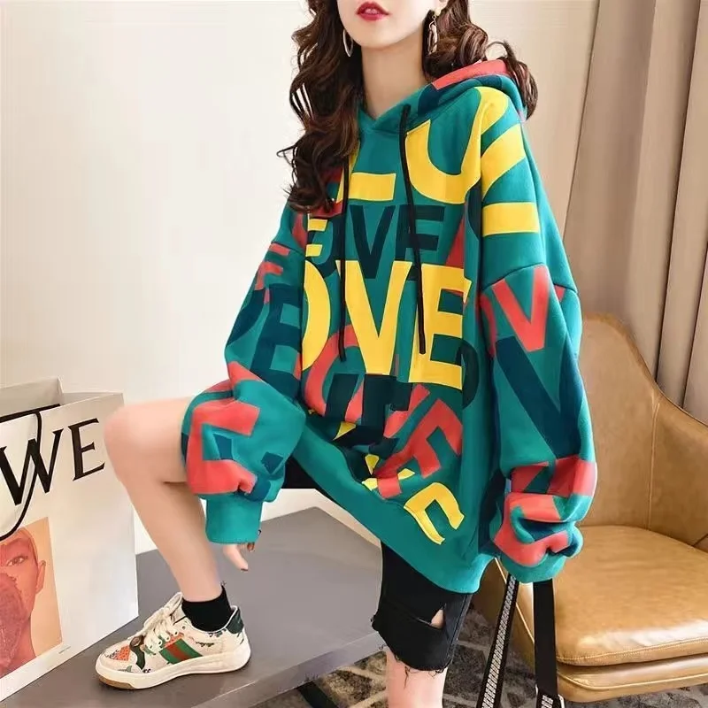 2021 Polar fleece hooded spring and autumn casual hooded sweatshirt loose long sleeve hoodie pullover women's wool hooded top
2021 Polar fleece hooded spring and autumn casual hooded sweatshirt loose long sleeve hoodie pullover women's wool hooded top
