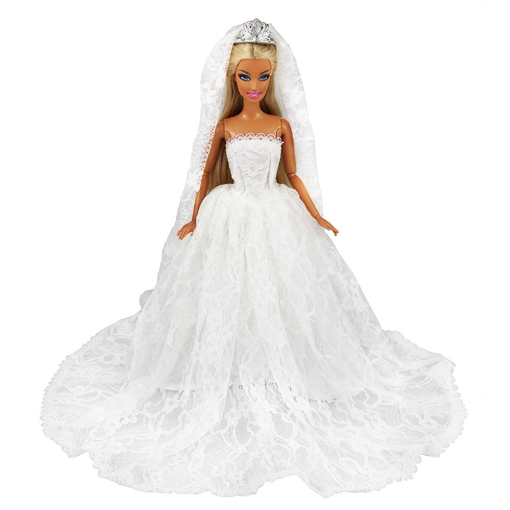 Fashion handmade beautiful white doll wedding dresses princess bride dress dolls accessories for barbie game DIY birthday gift
Fashion handmade beautiful white doll wedding dresses princess bride dress dolls accessories for barbie game DIY birthday gift