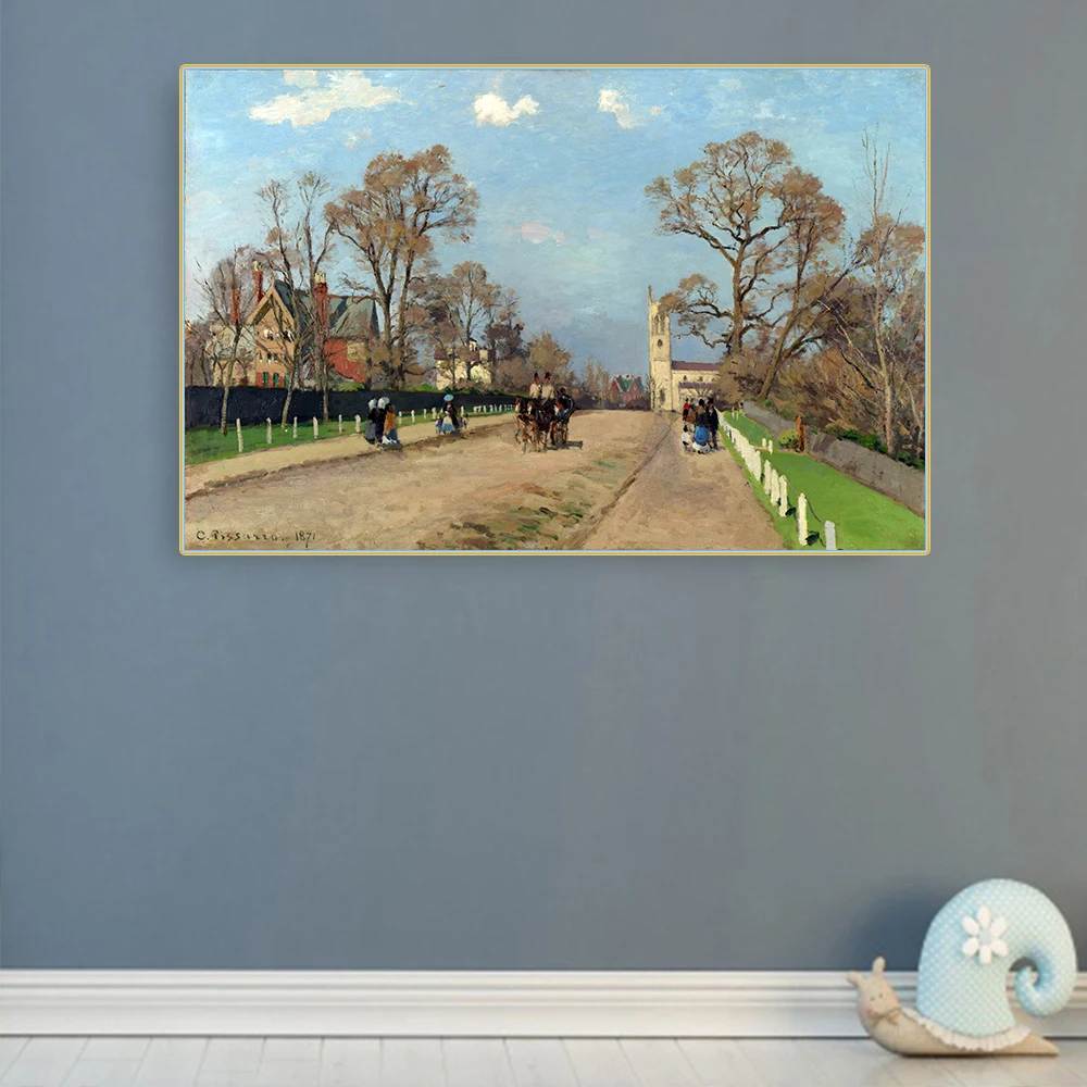 Canvas Oil Painting Camille Pissarro"The Avenue, Sydenham"Western Art Decor Poster Wall Aesthetic Backdrop Home Room Decoration
Canvas Oil Painting Camille Pissarro"The Avenue, Sydenham"Western Art Decor Poster Wall Aesthetic Backdrop Home Room Decoration