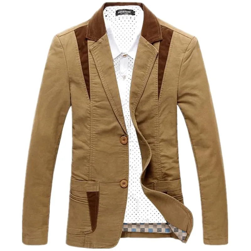 Men Blazer Slim Fit 2021 Spring Autumn New Korean Cotton Suit Men's Thin Youth Large Size Men's Clothing
Men Blazer Slim Fit 2021 Spring Autumn New Korean Cotton Suit Men's Thin Youth Large Size Men's Clothing