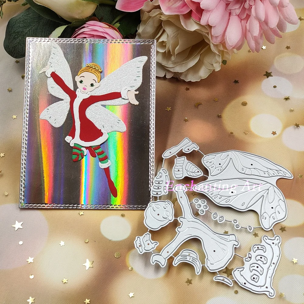 Dancing Fairies in Winter 2021 New Metal Cutting Dies Christmas Stencil For DIY Scrapbooking Card Craft Decorative Embossing
Dancing Fairies in Winter 2021 New Metal Cutting Dies Christmas Stencil For DIY Scrapbooking Card Craft Decorative Embossing