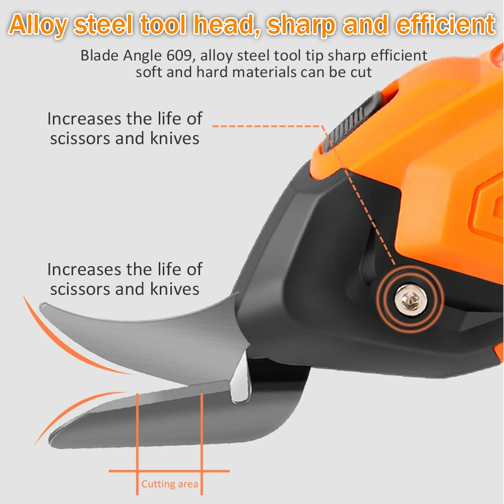 Electric Cordless Cloth Scissors Quickly Cut Cloth, Leather And Cardboard Electric Cutting Scissors Electric Scissors
Electric Cordless Cloth Scissors Quickly Cut Cloth, Leather And Cardboard Electric Cutting Scissors Electric Scissors