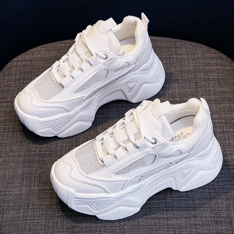Chunky Sneakers Mesh Summer Woman Shoes Breathable Fashion Dad Soles Ladies Increase Platform Vulcanized Footwear New Arrive
Chunky Sneakers Mesh Summer Woman Shoes Breathable Fashion Dad Soles Ladies Increase Platform Vulcanized Footwear New Arrive