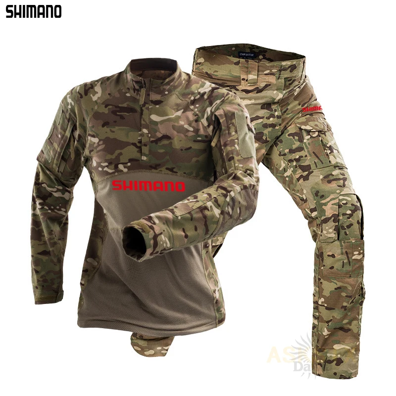 New Daiwa Fishing Suit Long Sleeve Thin Shimanos Breathable Quick Dry Fishing Set Multi-pocket Hunting Tactics Fishing Clothing
New Daiwa Fishing Suit Long Sleeve Thin Shimanos Breathable Quick Dry Fishing Set Multi-pocket Hunting Tactics Fishing Clothing