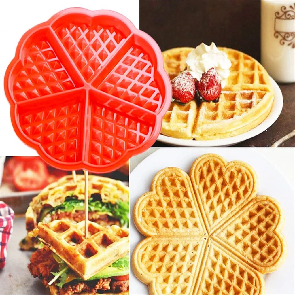 2pcs Reusable Kitchen Waffle Making Mould Durable Cake Shop Waffle Silicone Mold Home Kitchen Baking Tools Moule Gaufres#B
2pcs Reusable Kitchen Waffle Making Mould Durable Cake Shop Waffle Silicone Mold Home Kitchen Baking Tools Moule Gaufres#B