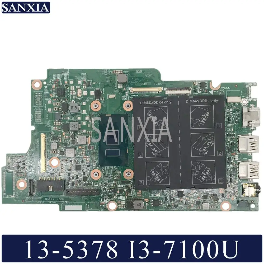 KEFU CN-0W25G6 Laptop motherboard for Dell Inspiron 13-5378 15-5578 original mainboard I3-7100U
KEFU CN-0W25G6 Laptop motherboard for Dell Inspiron 13-5378 15-5578 original mainboard I3-7100U
