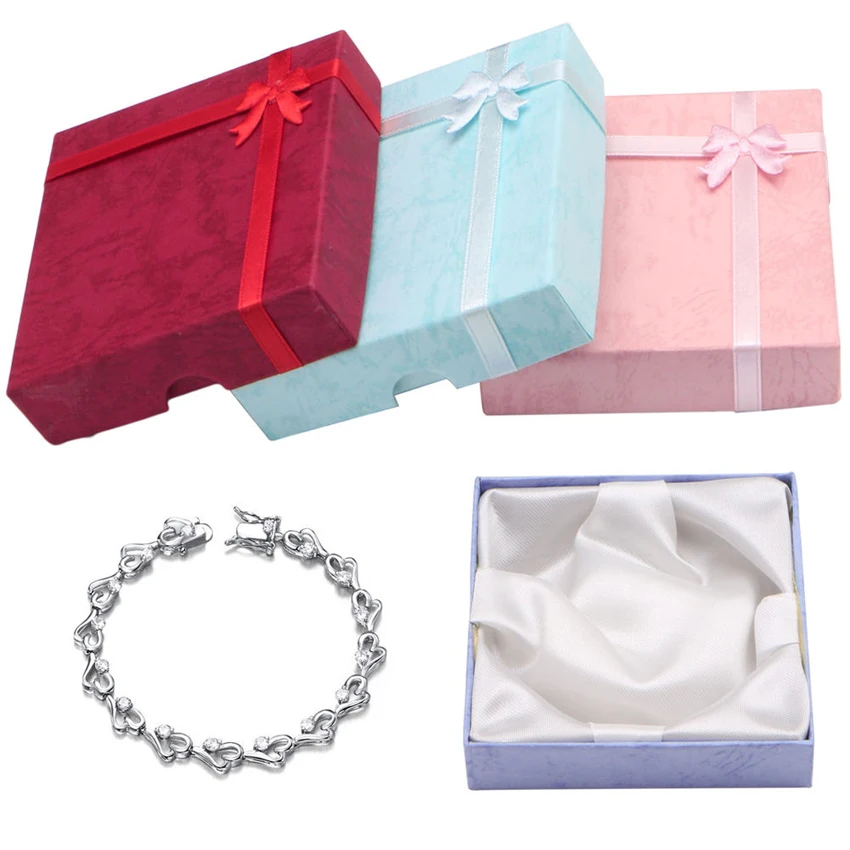 1PC Paper Square Package Bowknot Jewelry Necklace Bracelet Present Gift Box Case For earring/ring /bracelet/necklace jewelry box
1PC Paper Square Package Bowknot Jewelry Necklace Bracelet Present Gift Box Case For earring/ring /bracelet/necklace jewelry box