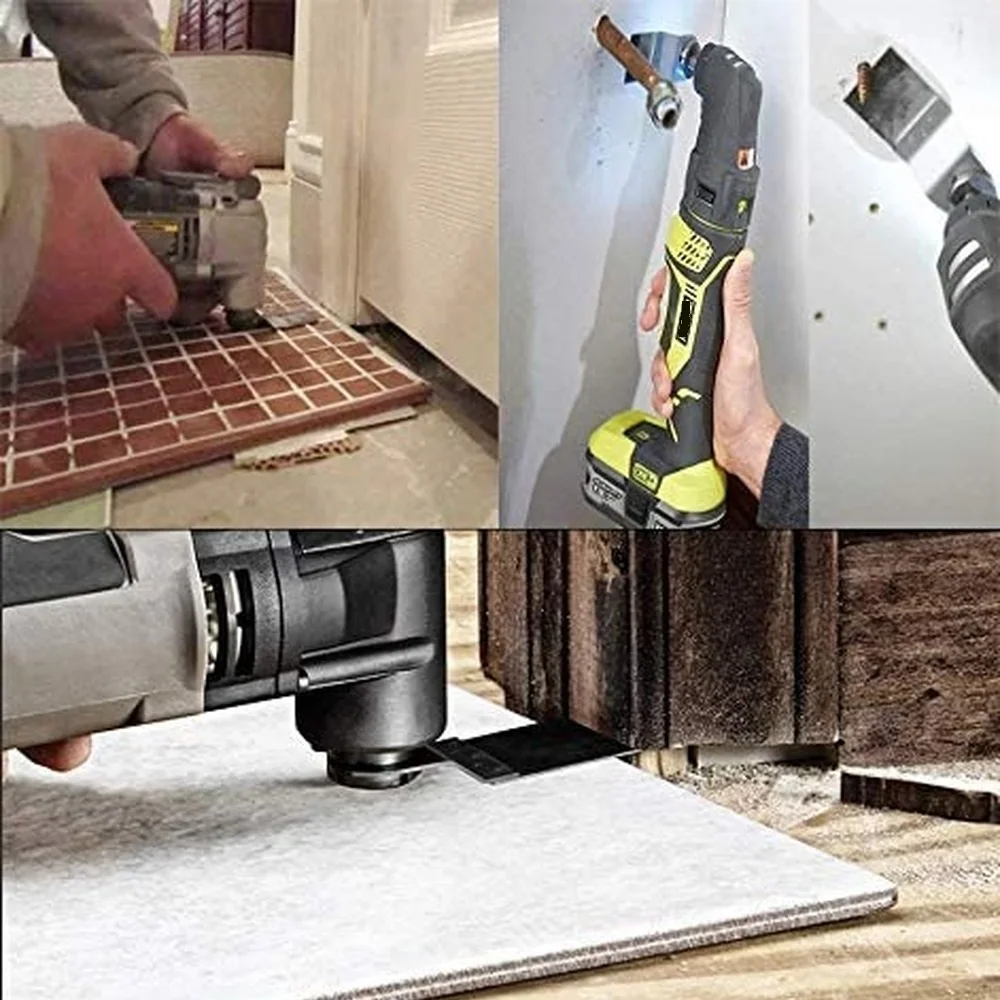 15 Pcs Wood Metal Oscillating Multi Tool Quick Release Saw Blades for Renovator Multitool Accessories
15 Pcs Wood Metal Oscillating Multi Tool Quick Release Saw Blades for Renovator Multitool Accessories