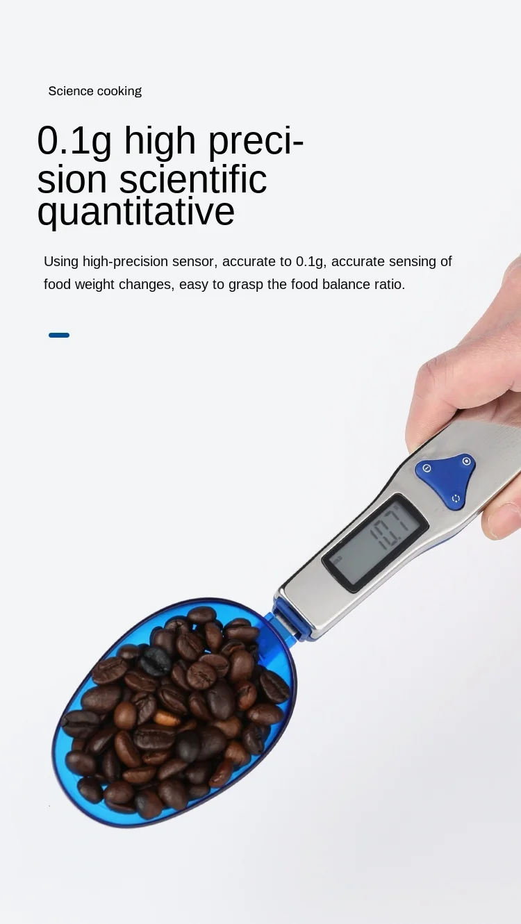 Cy Electronic Gram Counting Scale Measuring Spoon Powder Milk Powder Food Baking Precise Weighing
Cy Electronic Gram Counting Scale Measuring Spoon Powder Milk Powder Food Baking Precise Weighing