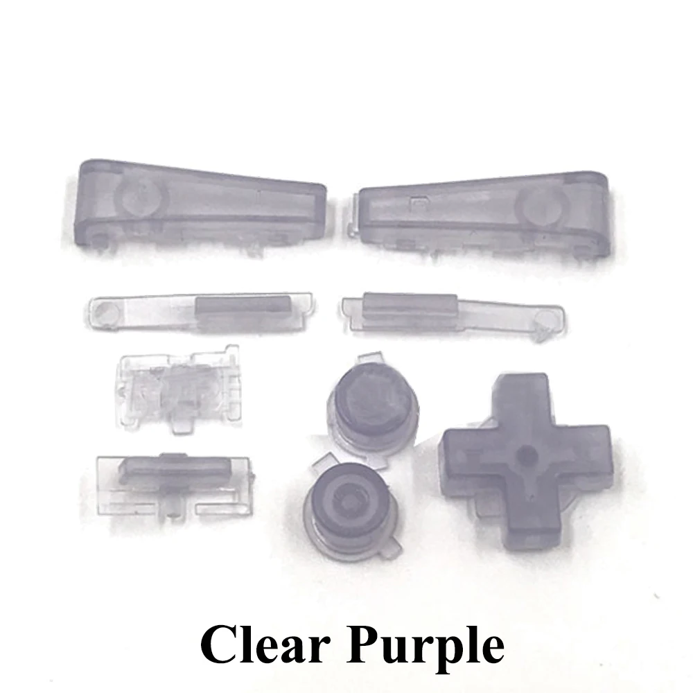 YuXi 10Set Full set L R A B D-Pad Keypad Buttons For Nintend for GBM Console Shell Button Keys Replacement White Black Clear
YuXi 10Set Full set L R A B D-Pad Keypad Buttons For Nintend for GBM Console Shell Button Keys Replacement White Black Clear