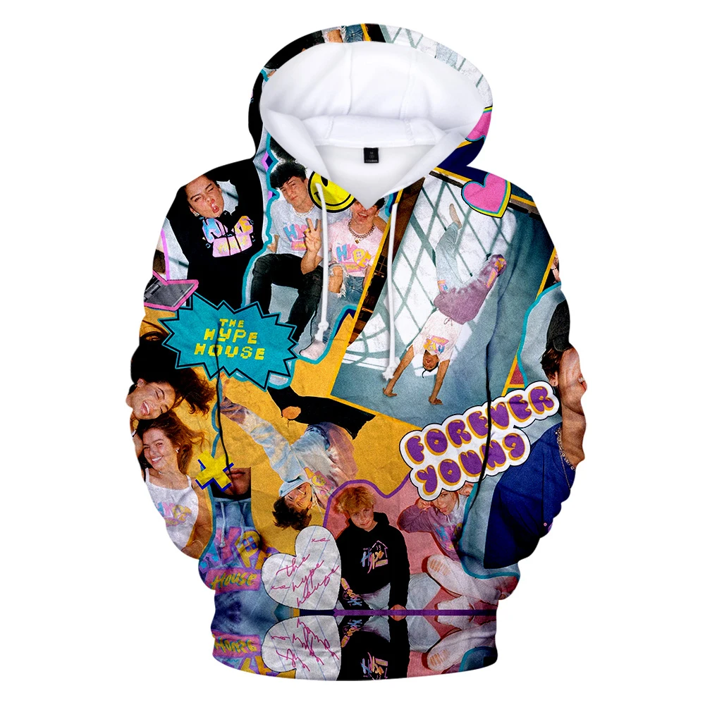 Trendy Charli D'amelio Sweatshirts Men Women Internet Celebrity Addison Rae Tracksuit Pullover Hoodies The Hype House 3D Hoodie
Trendy Charli D'amelio Sweatshirts Men Women Internet Celebrity Addison Rae Tracksuit Pullover Hoodies The Hype House 3D Hoodie