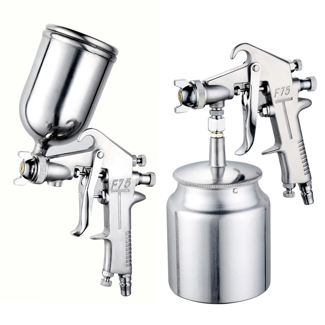 400ML Spray Gun Professional Pneumatic Airbrush Sprayer Alloy Painting Atomizer Tool With Hopper For Painting Cars
400ML Spray Gun Professional Pneumatic Airbrush Sprayer Alloy Painting Atomizer Tool With Hopper For Painting Cars